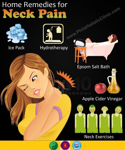 Home remedies for neck pain and stiffness