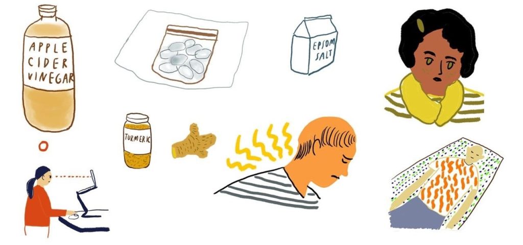 Neck pain home remedies