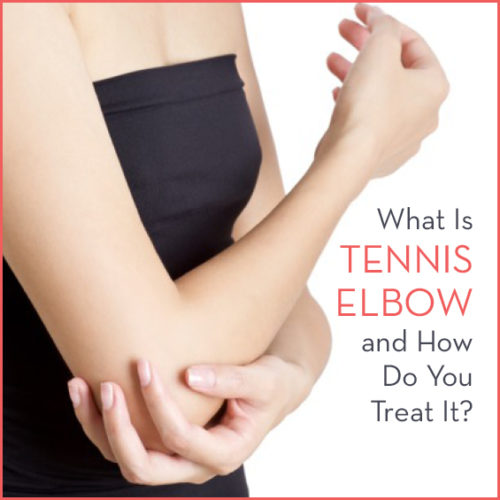 Tennis Elbow how you treat it