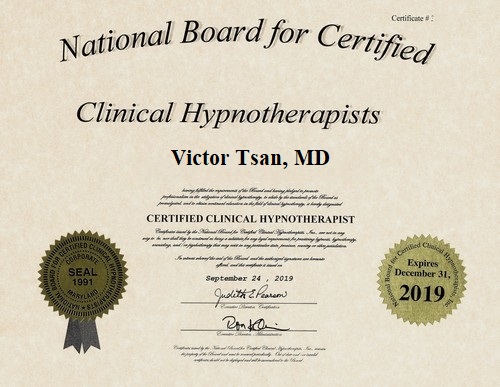 Dr. Tsan - Clinical Hypnotherapist