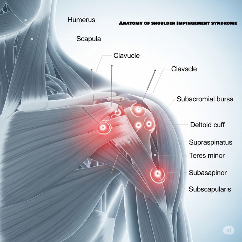 Anatomy of shoulder impingement syndrome