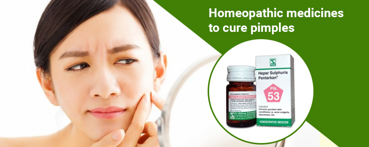 Homeopathy for facial pimples