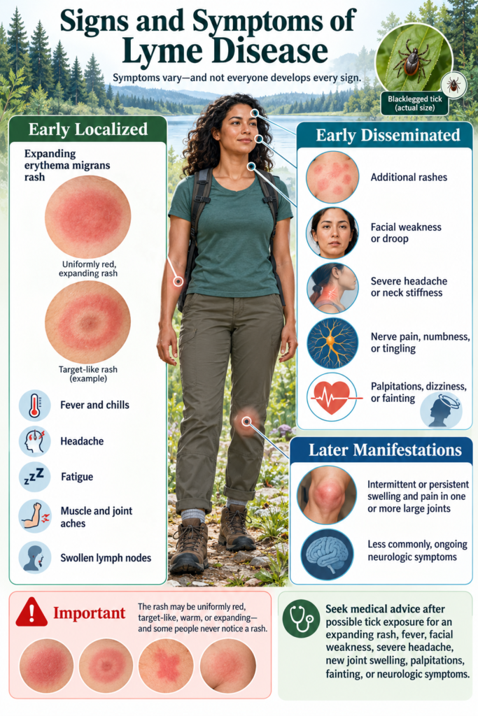 Signs and Symptoms of Lyme Disease