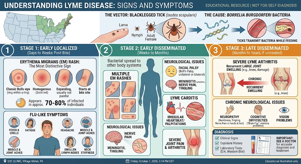 Symptoms of Lyme